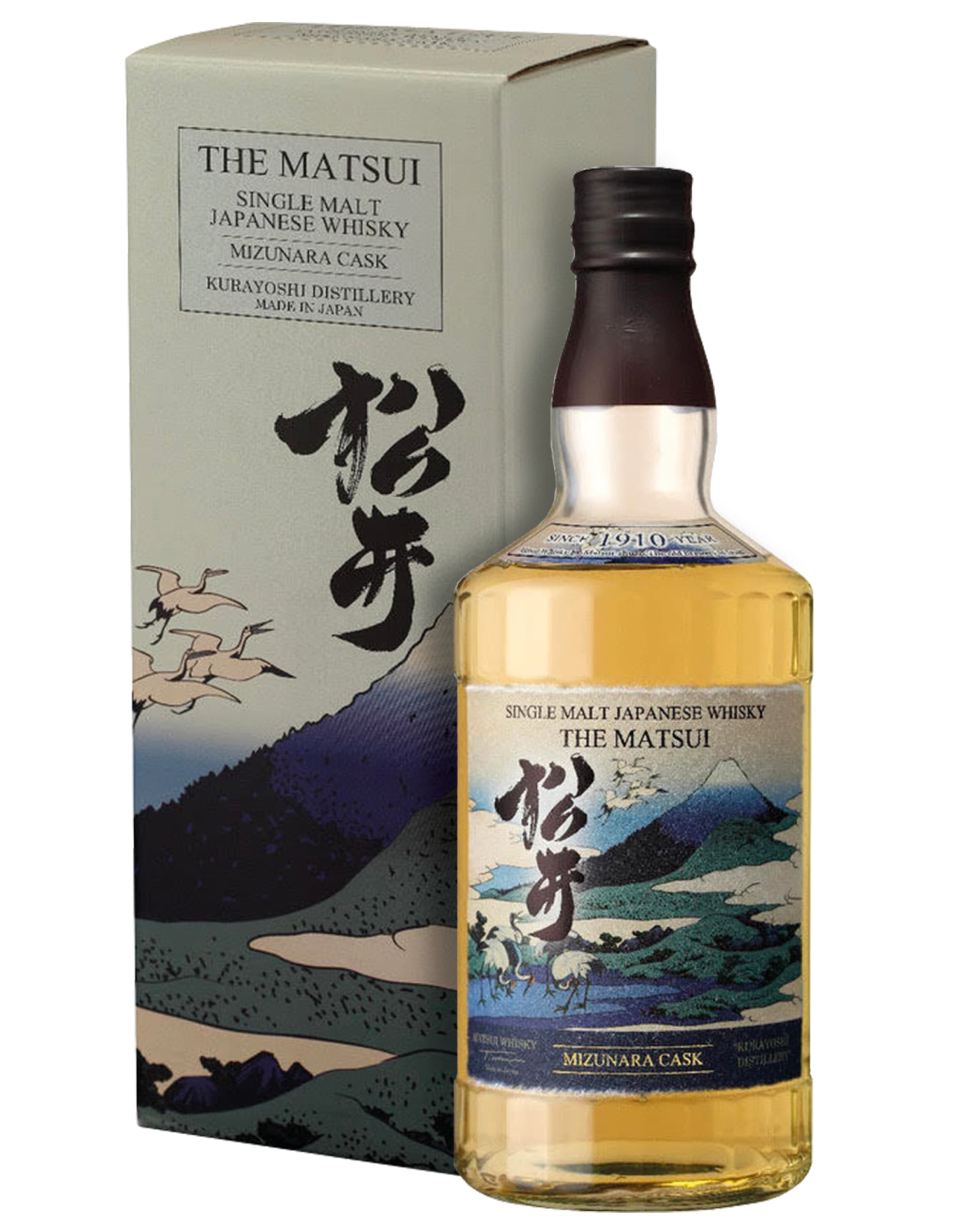 Single Malt Japanese Whisky The Matsui Mizunara Cask Matsui 0,7 ℓ, Astucciato-image