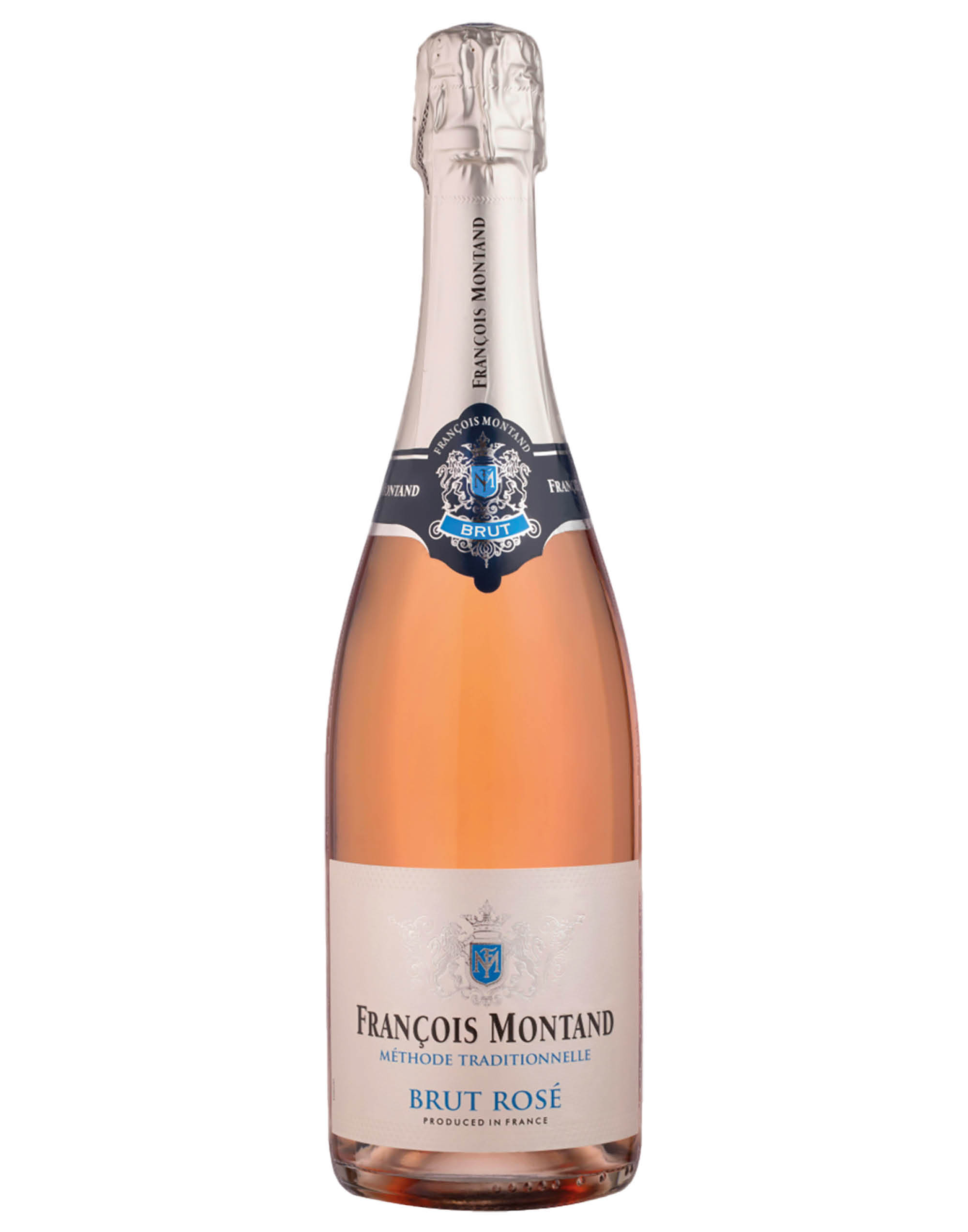 Vin Mosseux De Qualité Methode Traditionelle Brut Rosé FrançOis Montand 0,75 ℓ