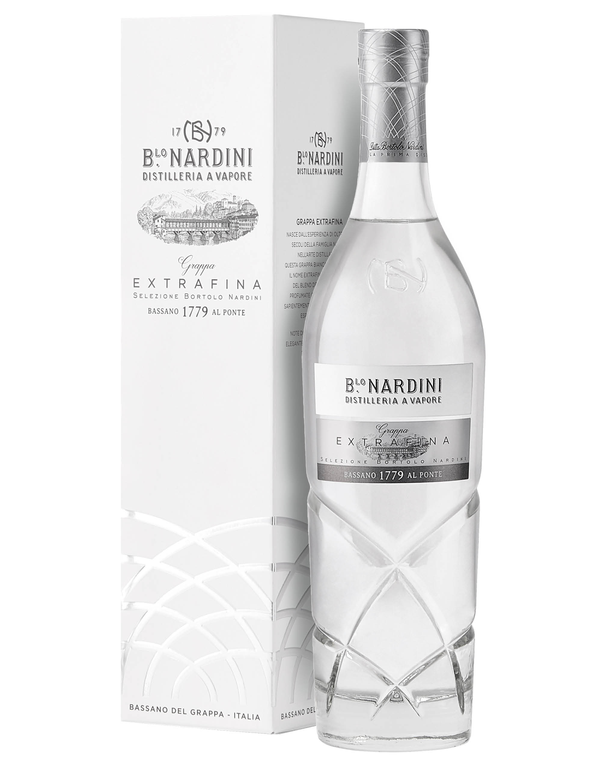 Nardini Grappa EXTRAFINA 42% Vol. 0,7l in Giftbox