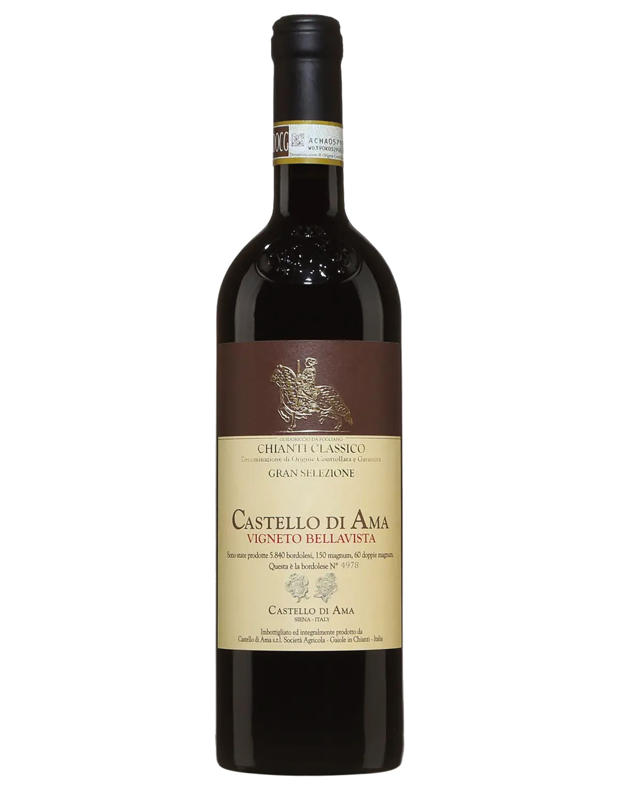 Chianti Classico Gran Selezione Docg Vigneto Bellavista Castello Di Ama 2020 0,75 â„“