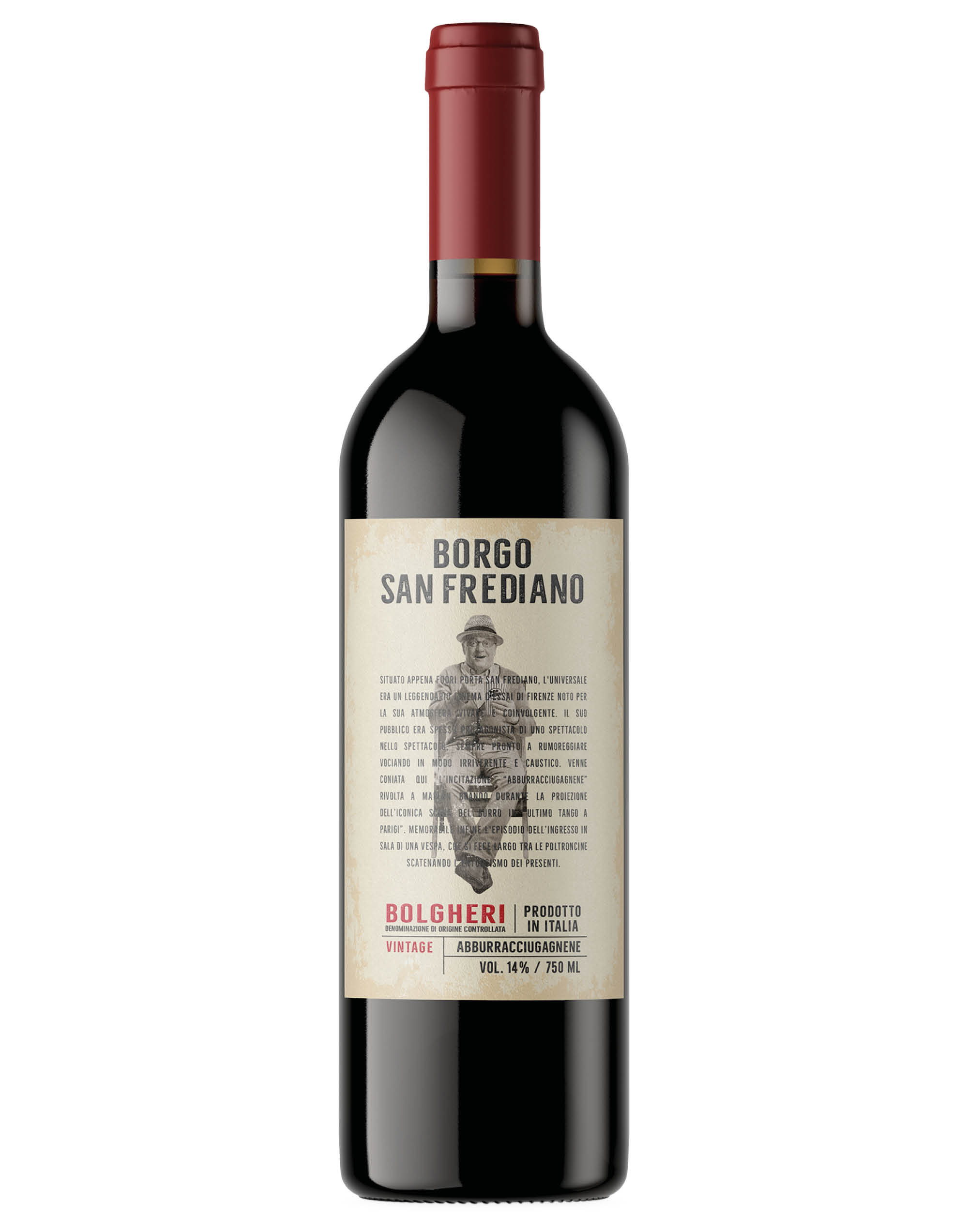 Bolgheri DOC Abburracciugagnene Borgo San Frediano 2022 0,75 ℓ