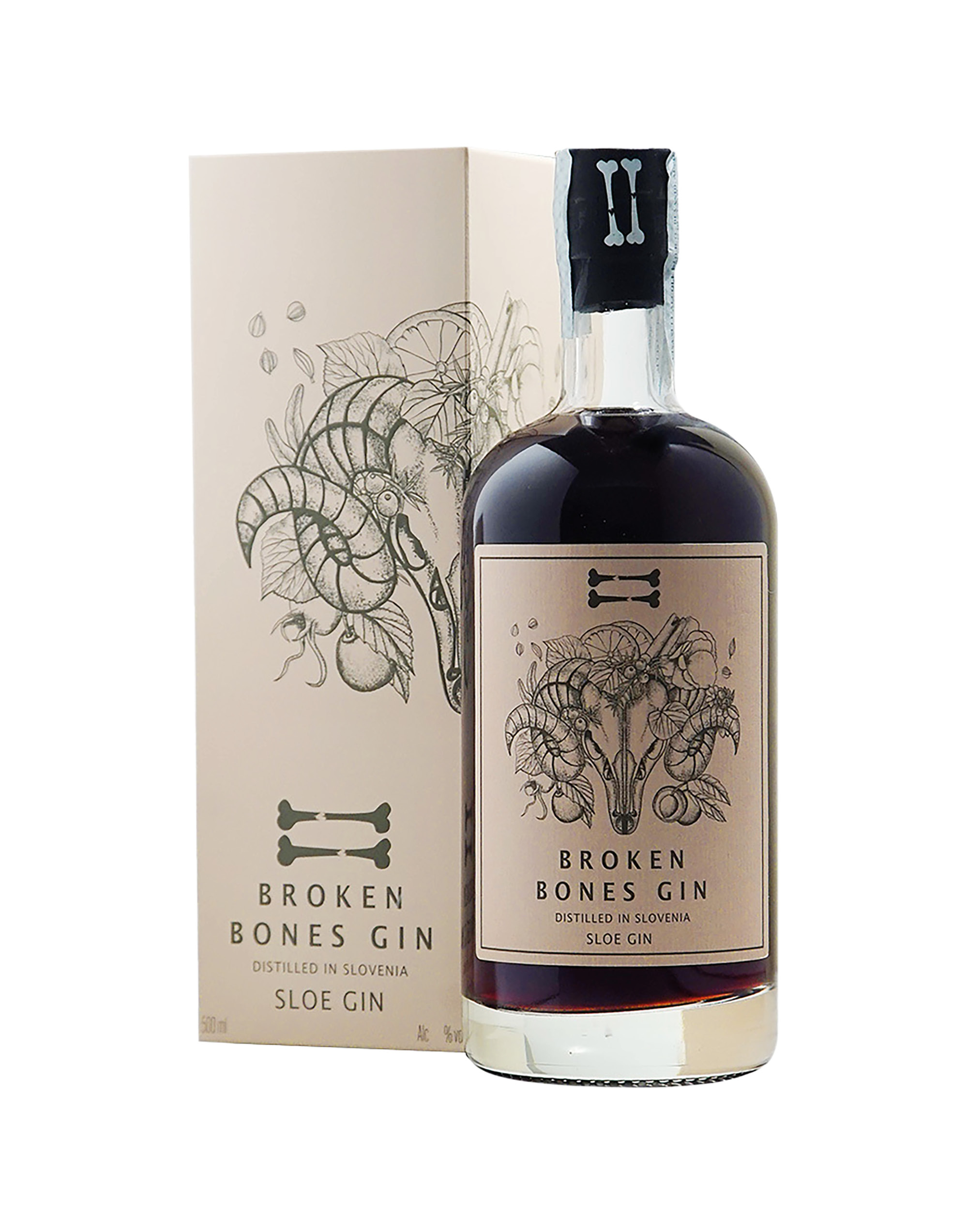 Broken Bones Sloe Gin 500 ㎖, Astucciato