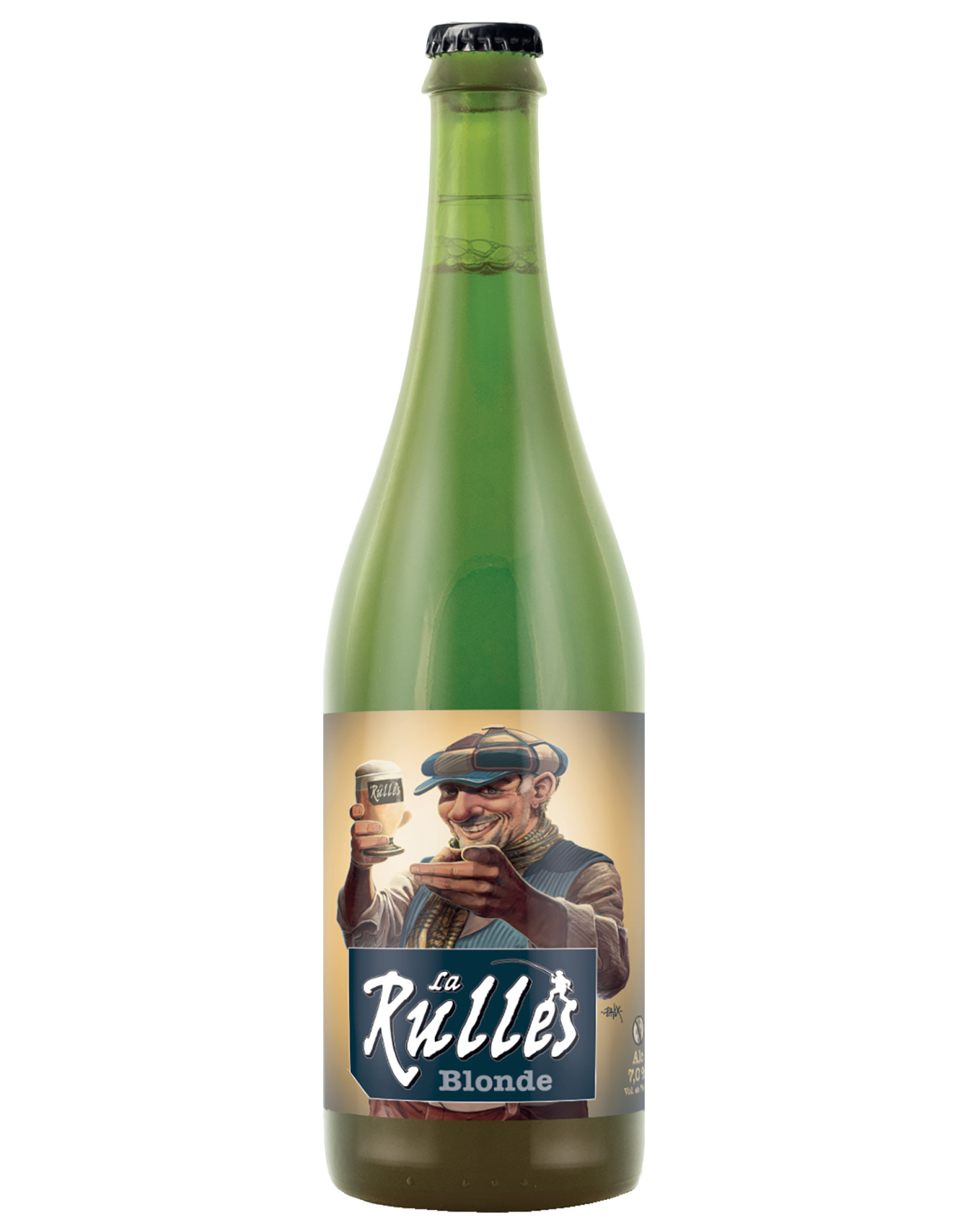 Blonde La Rulles 0 75 ℓ beer