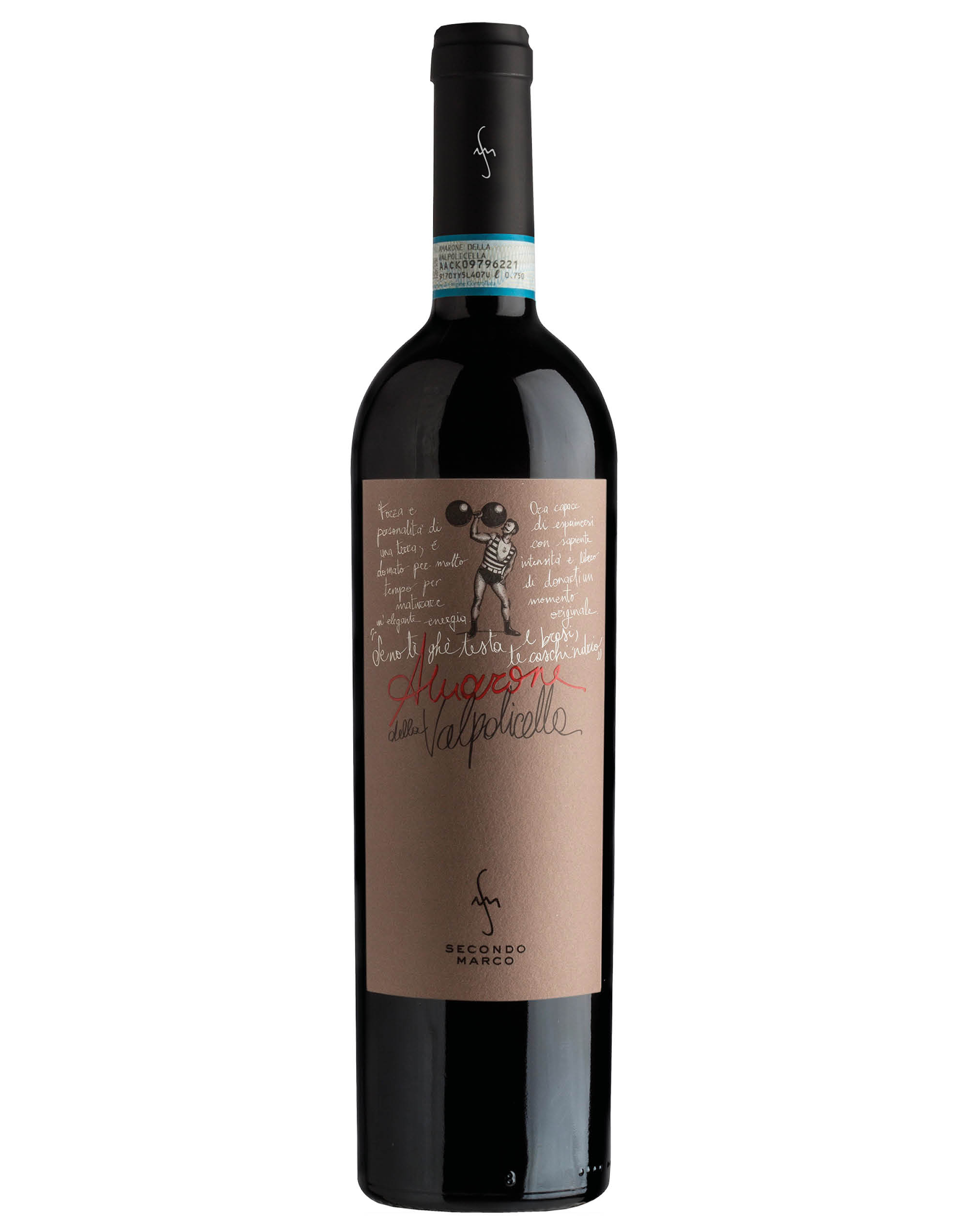 Amarone Della Valpolicella Classico Docg Secondo Marco 2016, 0,75 ℓ