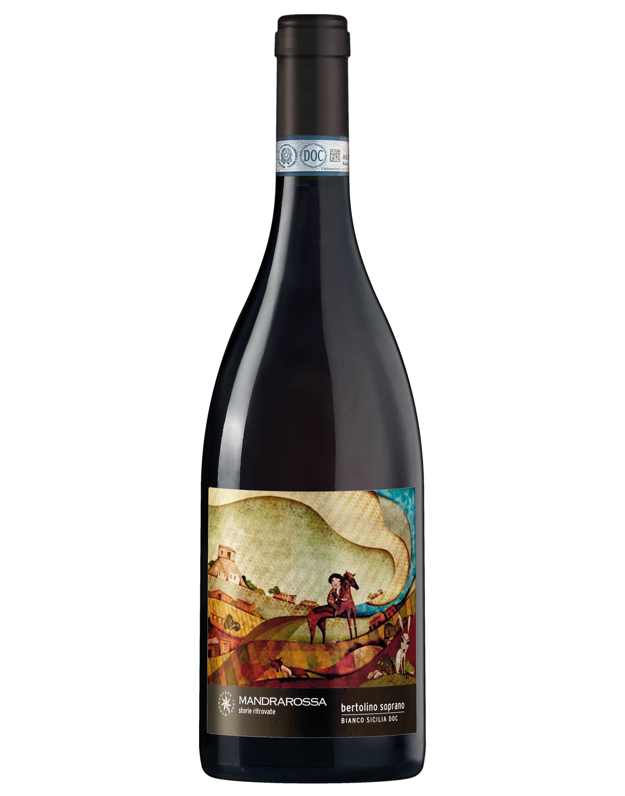 Bertolino Soprano Bianco 2017 Doc Sicilia Mandrarossa Cl 75