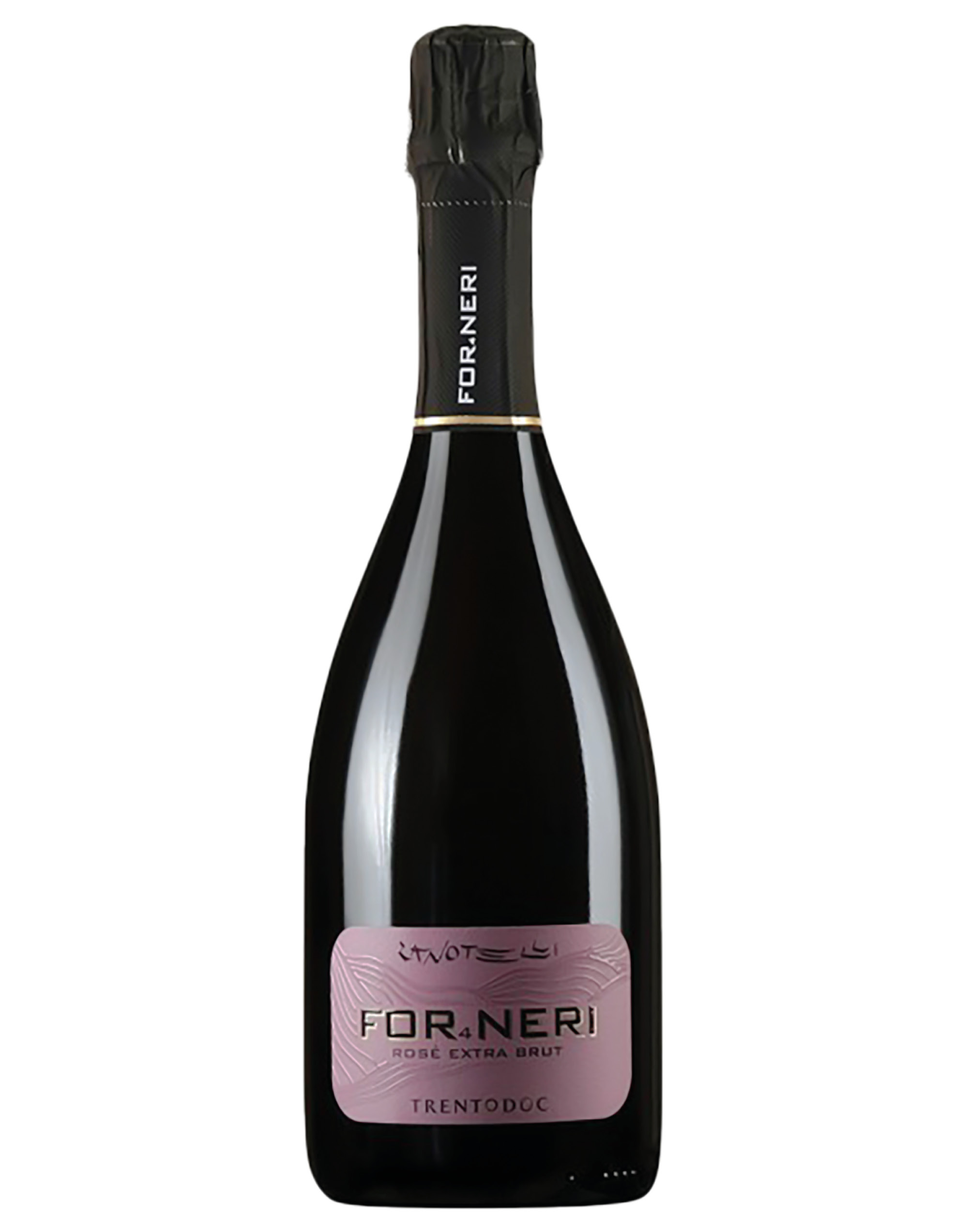 Trento Doc Extra Brut Rosé For 4 Neri Zanotelli 2021, 0,75 ℓ