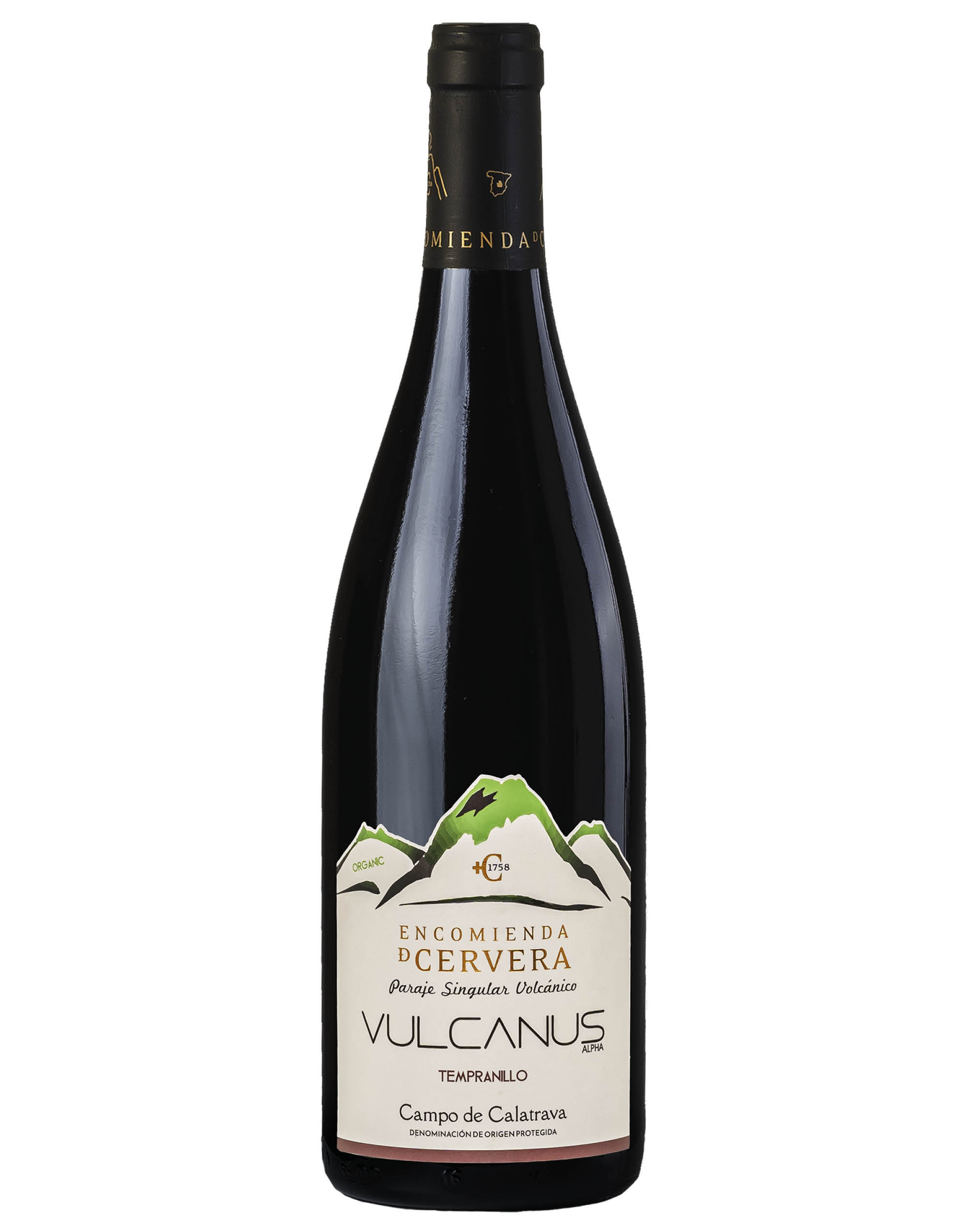Encomienda De Cervera Vulcanus Campo De Calatrava Dop Tempranillo 2023 0,75 ℓ
