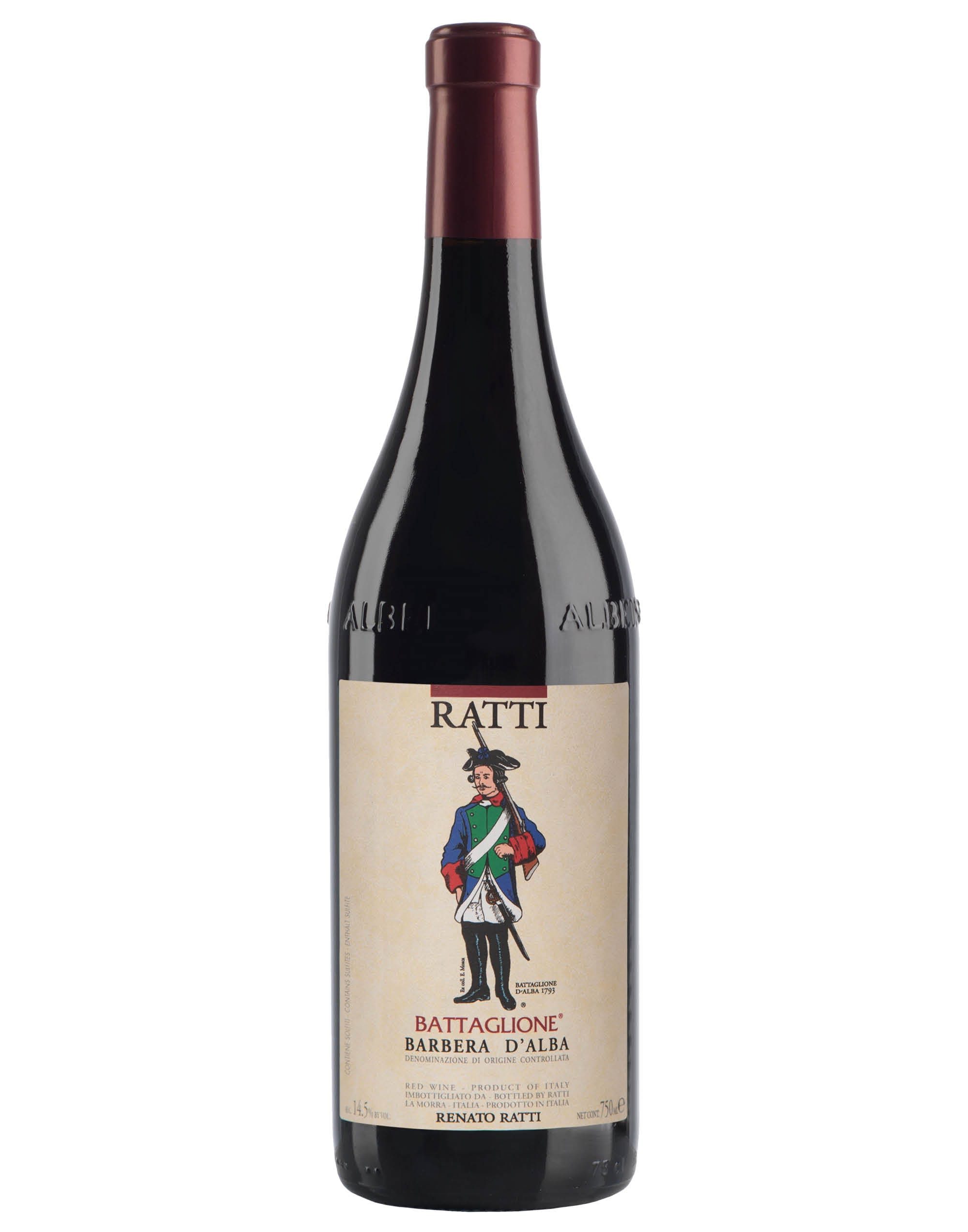 Renato Ratti Battaglione Barbera D'alba Doc 2024 0,75 ℓ