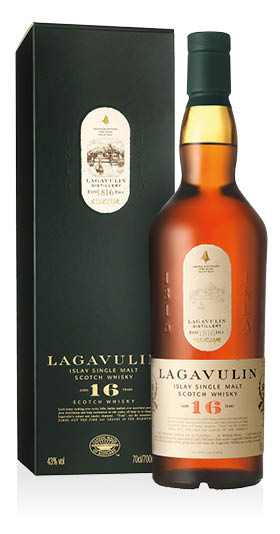 Islay Single Malt Scotch Whisky Aged 16 Years Lagavulin 0,7 ℓ, Astu