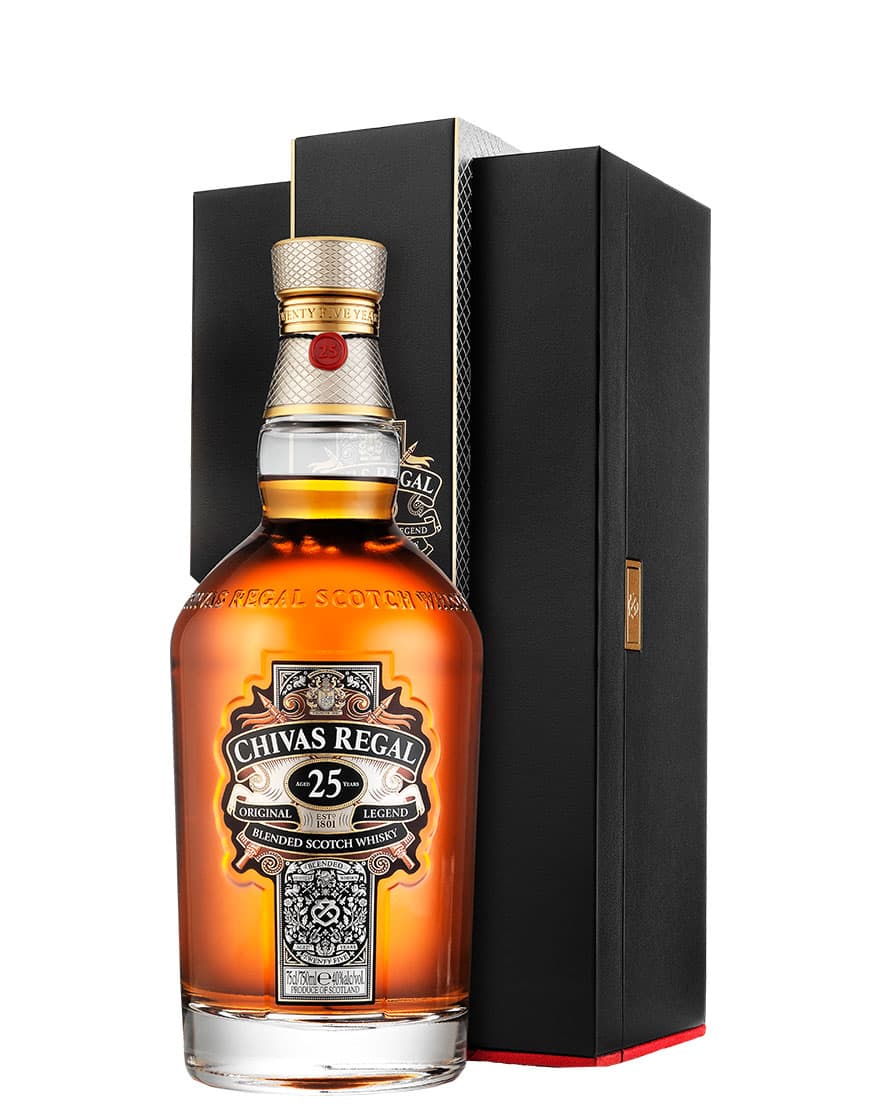Blended Scotch Whisky Aged 25 Years Original Legend Chivas Regal