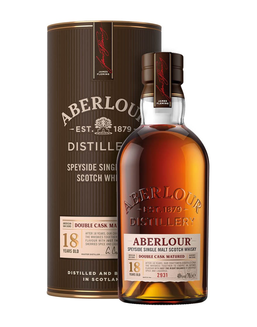Highland Single Malt Scotch Whisky 18 Years Old Aberlour