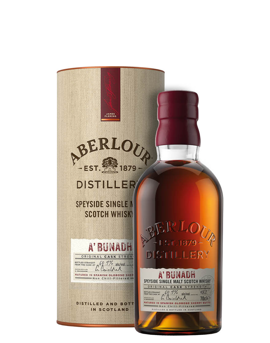 Highland Single Malt Scotch Whisky A'bunadh Aberlour
