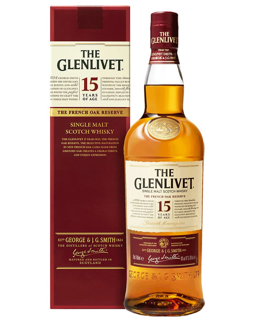 Single Malt Scotch Whisky 15 Years of Age French Oak Reserve The Gl...