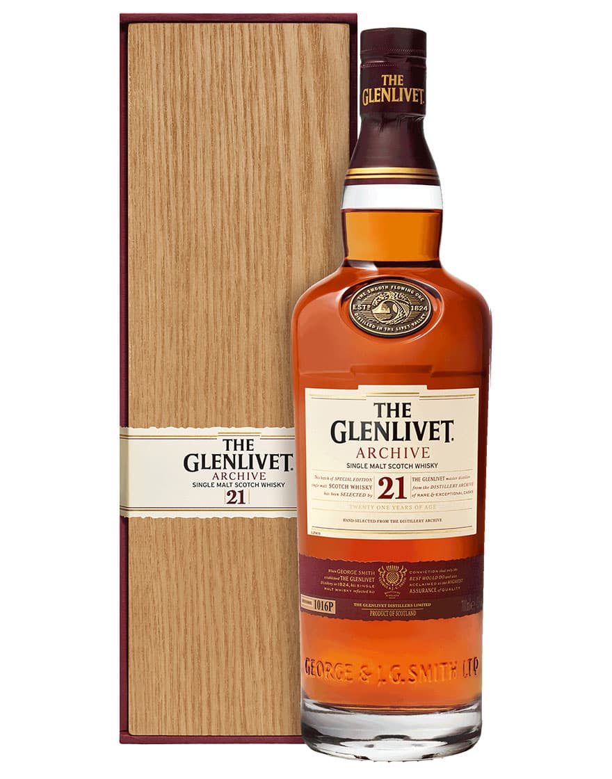Single Malt Scotch Whisky 21 Years of Age Archive The Glenlivet