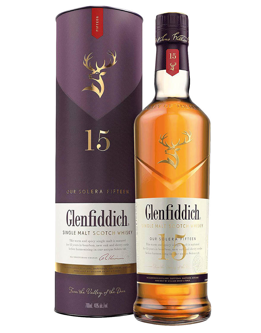 Single Malt Scotch Whisky Our Solera 15 Glenfiddich
