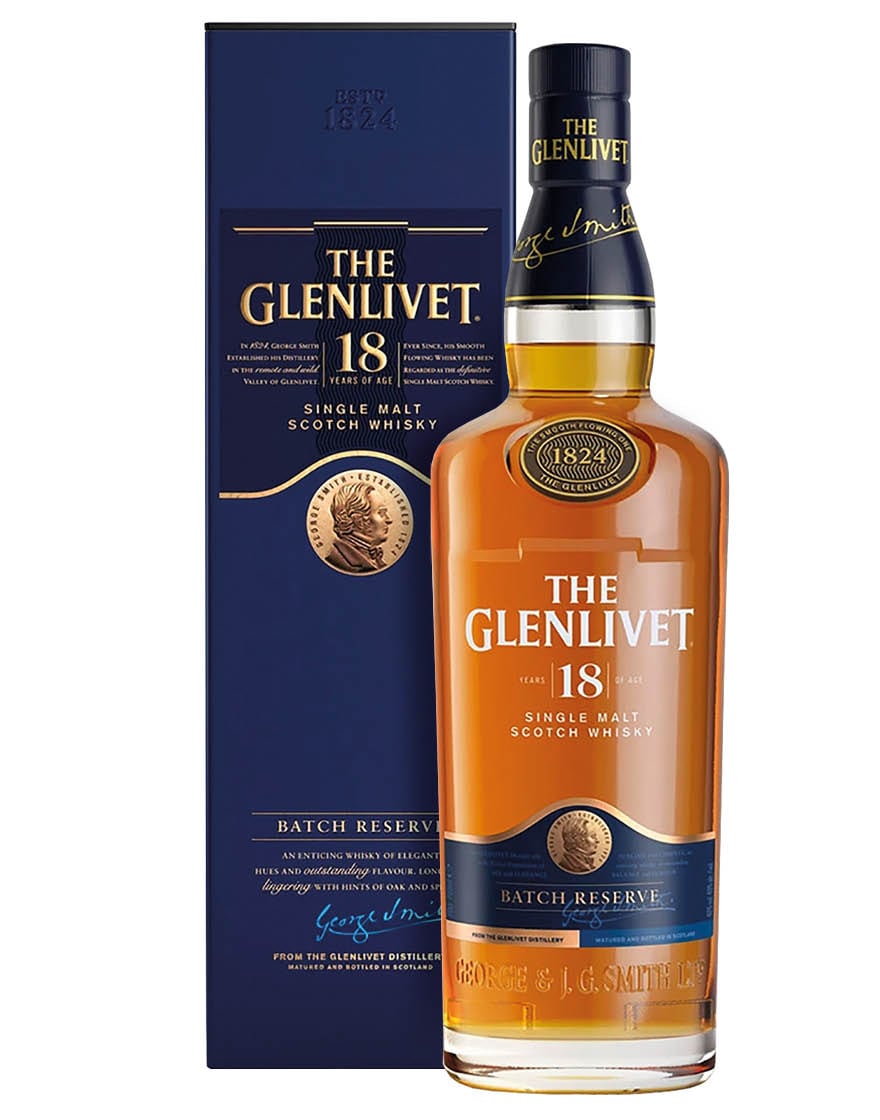 Single Malt Scotch Whisky 18 Years of Age The Glenlivet