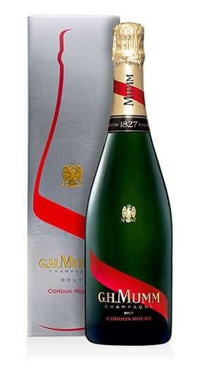 Champagne Mumm - 12 Cordon Rouge et 1 magnum de Grand Cordon - Bouteille  75CL