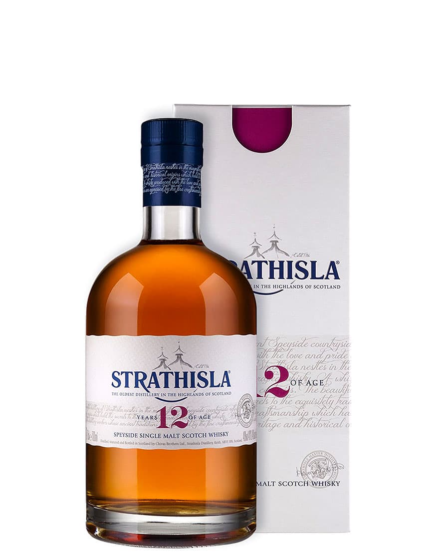 12 Years Old Speyside Single Malt Scotch Whisky Strathisla