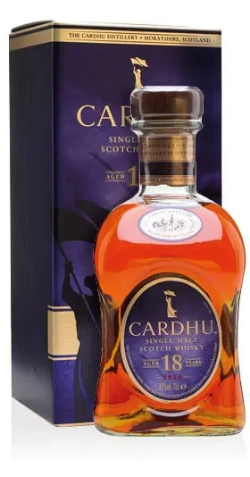 Speyside Single Malt Scotch Whisky Aged 18 Years Cardhu
