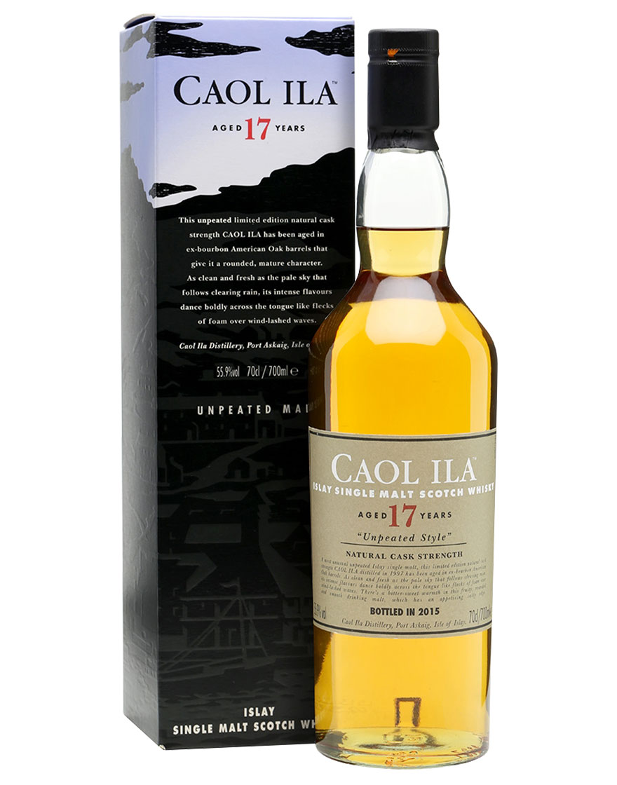 17 Year Old Unpeated Special Release Islay Single Malt Scotch Whisky 2015 Caol Ila
