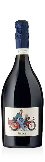 Emilia Lambrusco Spumante Brut IGT Bruno Cantine Ceci