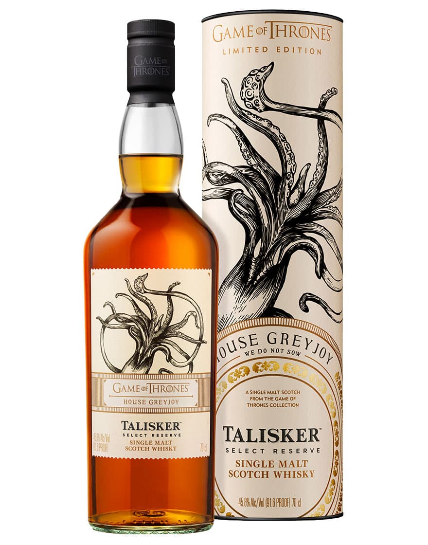 House Greyjoy: Talisker Select Reserve Single Malt Scotch Whisky Game of Thrones