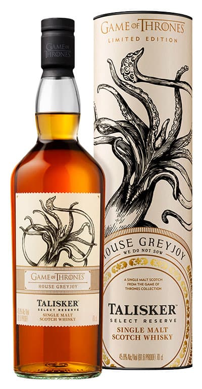 House Greyjoy: Talisker Select Reserve Single Malt Scotch Whisky Game of Thrones