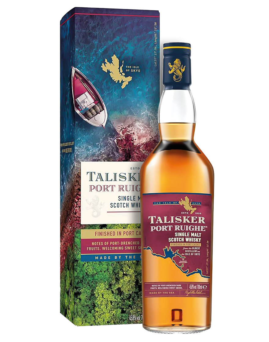 Single Malt Scotch Whisky Finished in Port Casks Port Ruighe Talisker