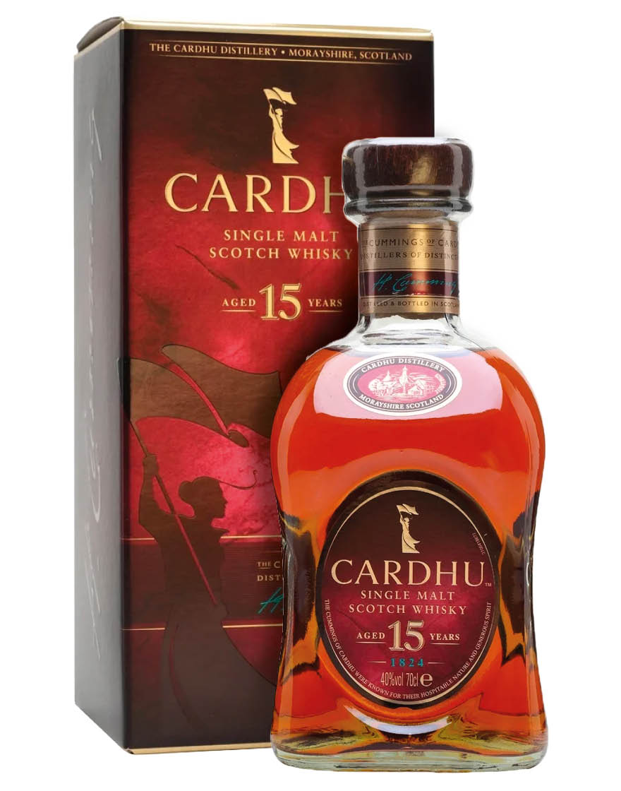 Speyside Single Malt Scotch Whisky Aged 15 Years Cardhu