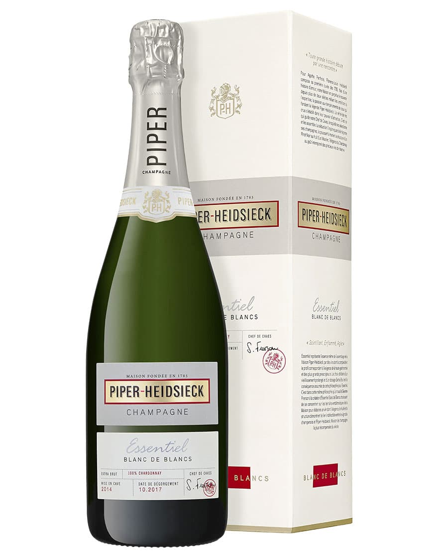 Champagne Extra Brut Blanc de Blancs AOC Essentiel Piper-Heidsieck