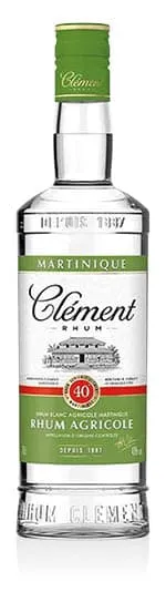 Martinique AOC Rhum Blanc Agricole Clément