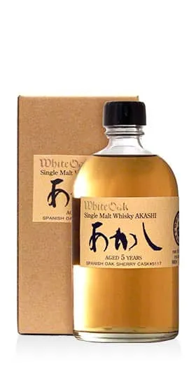Single Malt Whisky 5 Years Old Akashi White Oak