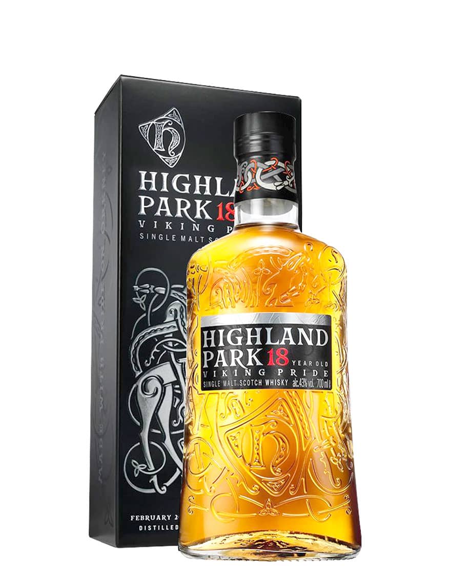 Single Malt Scotch Whisky 18 Year Old Viking Pride Highland Park