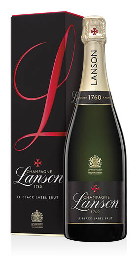 Champagne Brut AOC Le Rosé Lanson 0,75 ℓ, Gift box