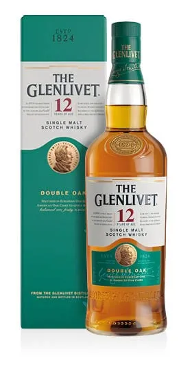 Single Malt Scotch Whisky 12 Years of Age Double Oak The Glenlivet