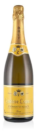 Crémant d'Alsace Brut AOC Gustave Lorentz
