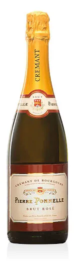 Crémant de Bourgogne Brut Rosé AOC Pierre Ponnelle