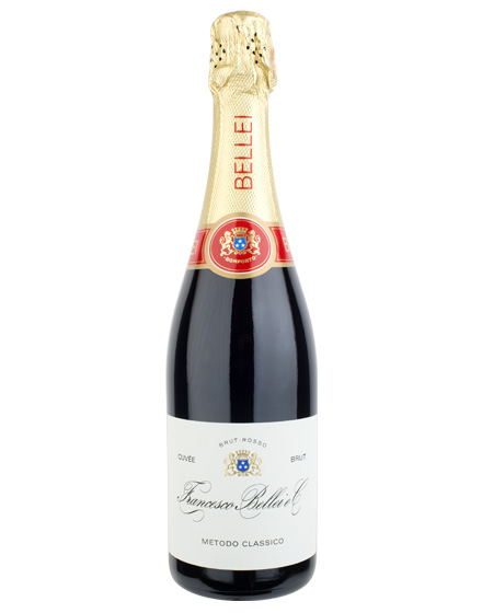 Vino Spumante di Qualità Cuvée Brut Rosso Metodo Classico 2016 Francesco Bellei