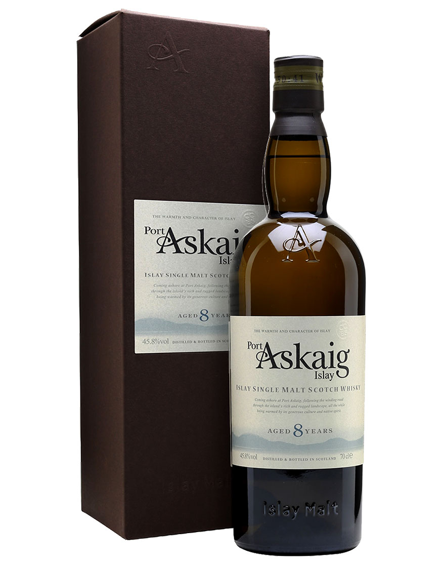Islay Single Malt Scotch Whisky Aged 8 Years Port Askaig