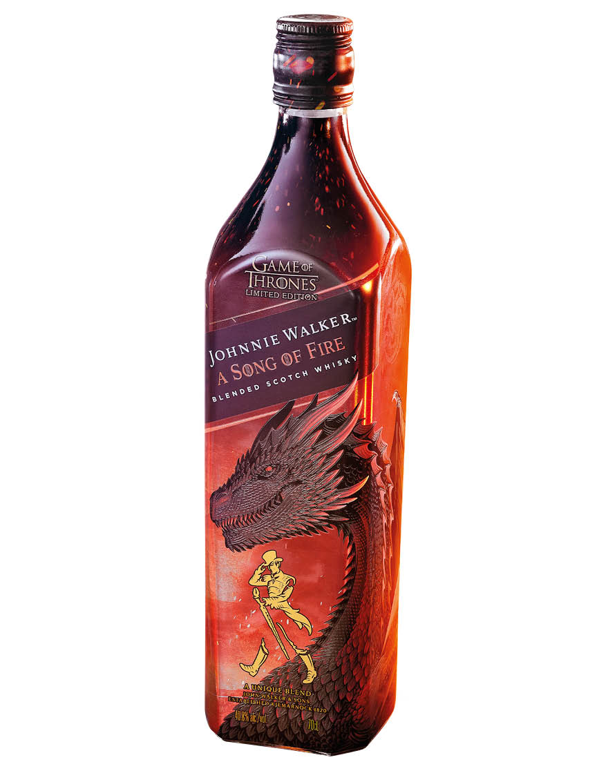 Blended Scotch Whisky Johnnie Walker A Song of Fire Game of Thrones