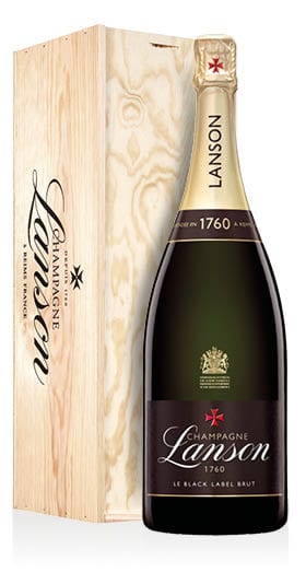 Champagne Brut AOC Le Rosé box ℓ, Gift Lanson 0,75