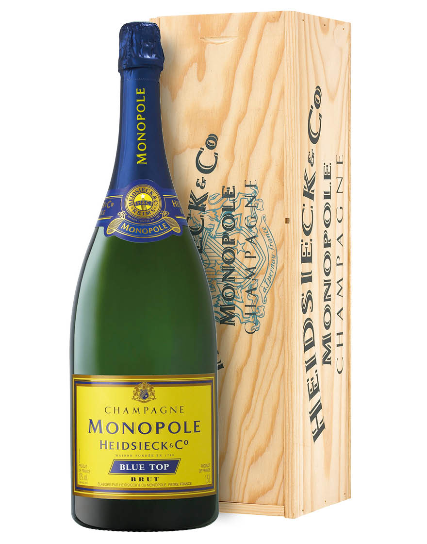Champagne Brut AOC Blue Heidsieck & Co. Monopole Magnum 1,5 ...