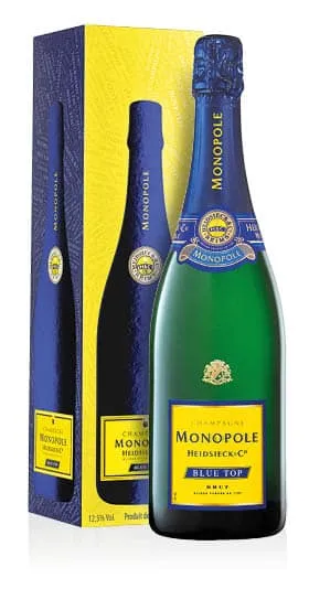 Champagne Brut AOC Blue Top Heidsieck & Co. Monopole