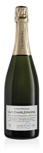 Champagne AOC Grand Cru Brut Cuvée 3 Blanc de Blancs Guy Charlemagne Laurier