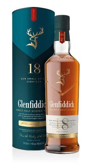 Single Malt Scotch Whisky Small Batch Aged 18 Years Glenfiddich