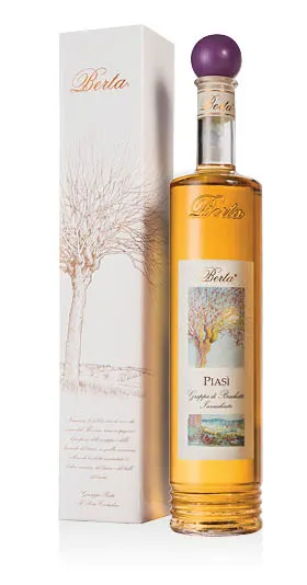 Grappa di Brachetto Invecchiata Primaneve Piasì Berta
