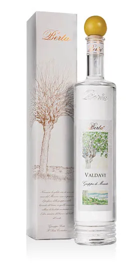 Grappa di Moscato Giovane Primaneve Valdavì Berta