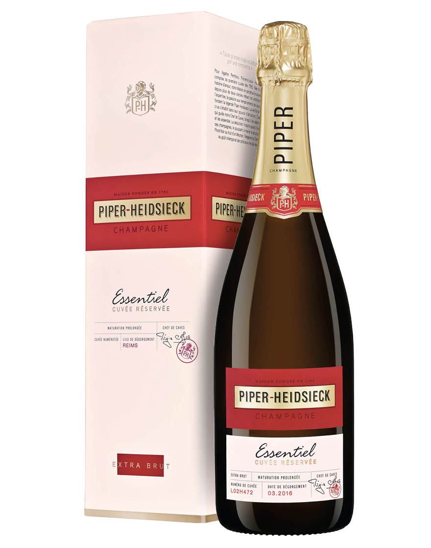Champagne Extra Brut AOC Cuvée Réservée Essentiel Piper-Heidsieck