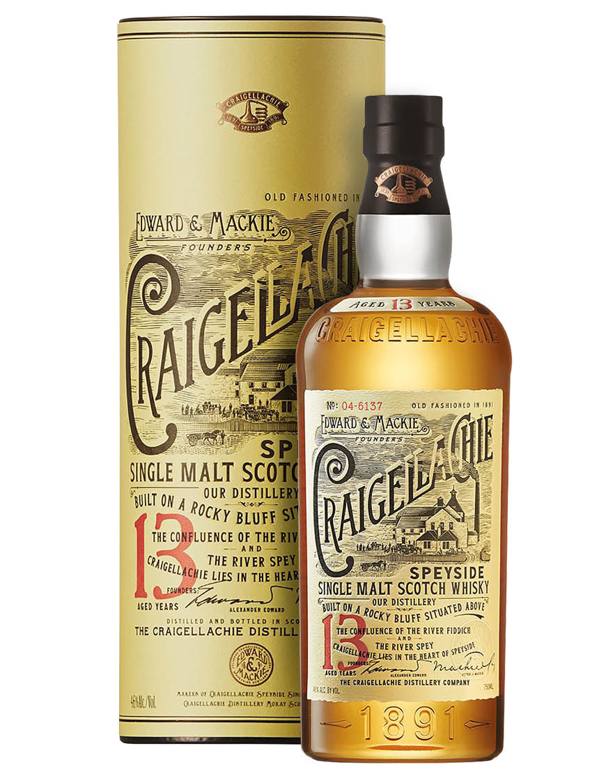 Speyside Single Malt Scotch Whisky Aged 13 Years Craigellachie