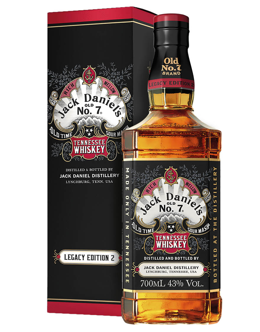 Old No. 7 Legacy Edition 2 Tennessee Whiskey Jack Daniel's